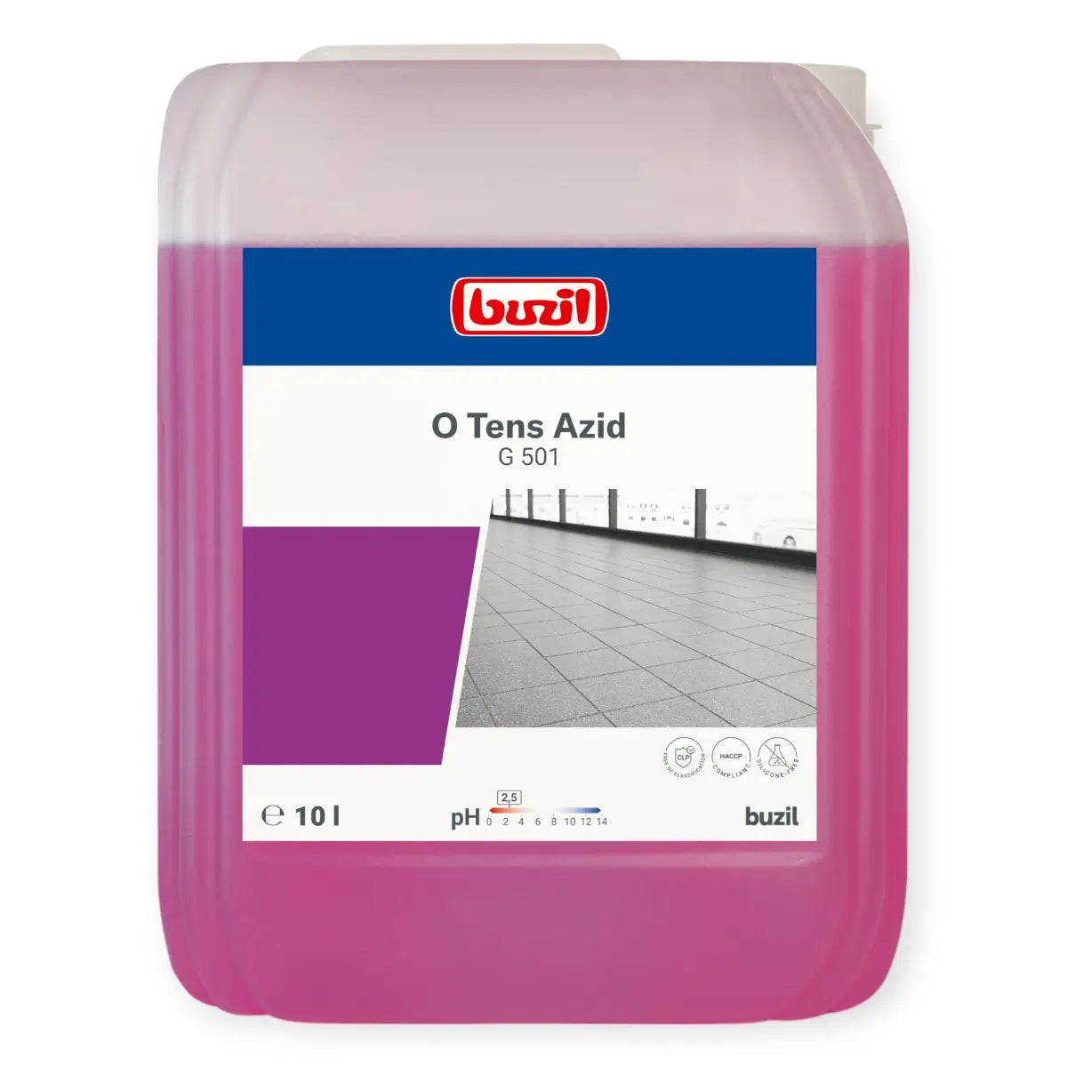 Buzil O Tens Azid G501 tensidfreier Feinsteinzeugreiniger 10l