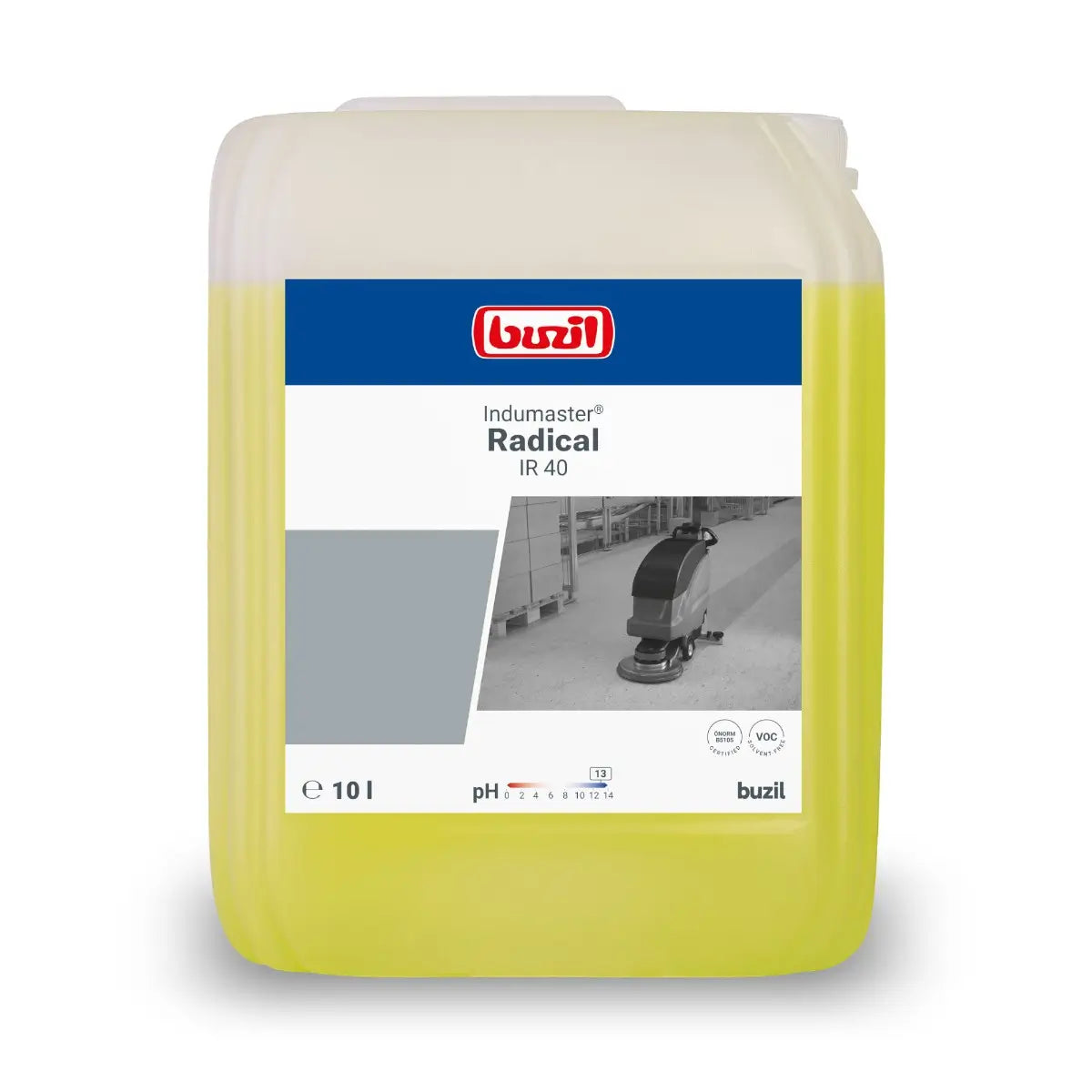 Buzil Indumaster Radical IR40 alkalischer Industriereiniger 10l