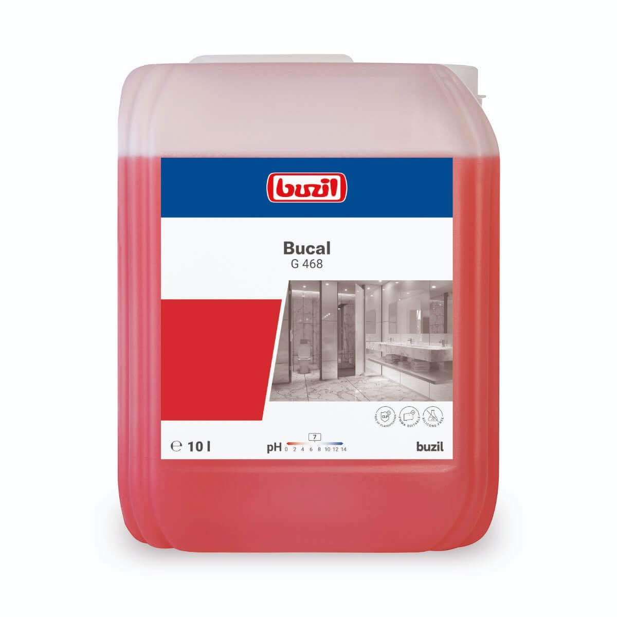 Buzil Bucal G468 säurefreier Sanitärunterhaltsreiniger 10l.