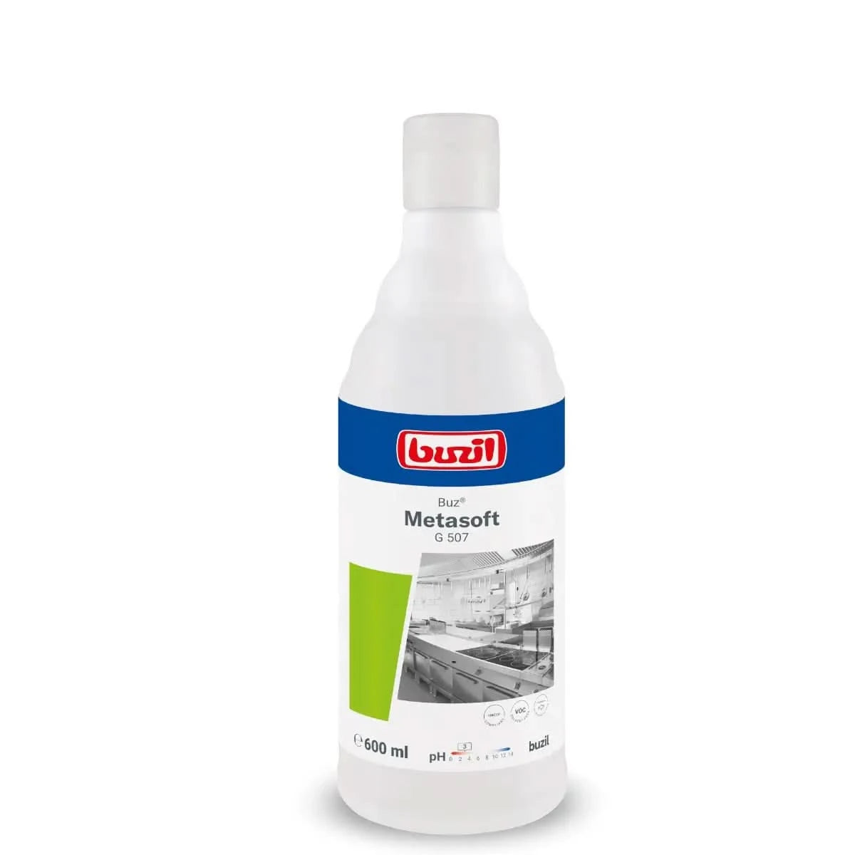 Buzil Buz Metasoft G507 Edelstahlreiniger 600ml.