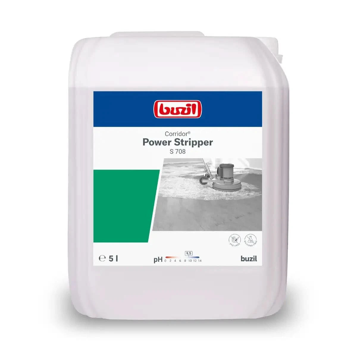 Buzil Corridor Power Stripper S708 Grundreiniger 5l.