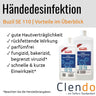 Buzil Händedesinfektion SE110 D110 – 500 ml Euro Flasche