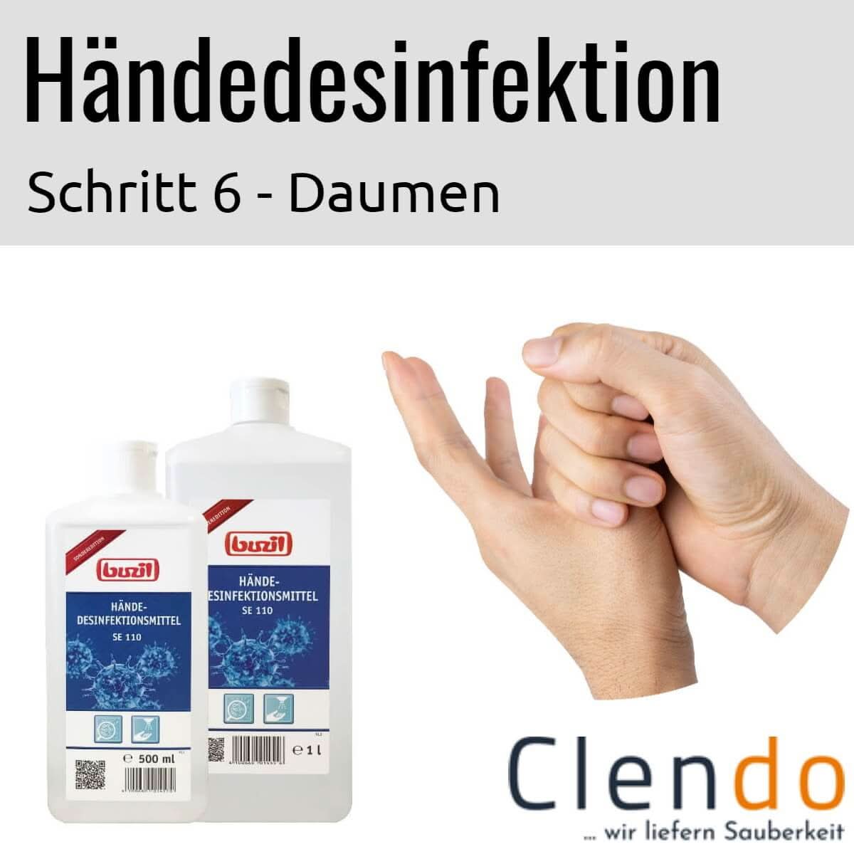 Buzil Händedesinfektion SE110.