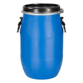 30 Liter Weithalsfass Kunststofffass Blau.