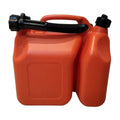 Benzinkanister Kombi mit 2,5 + 6 Liter in Orange.