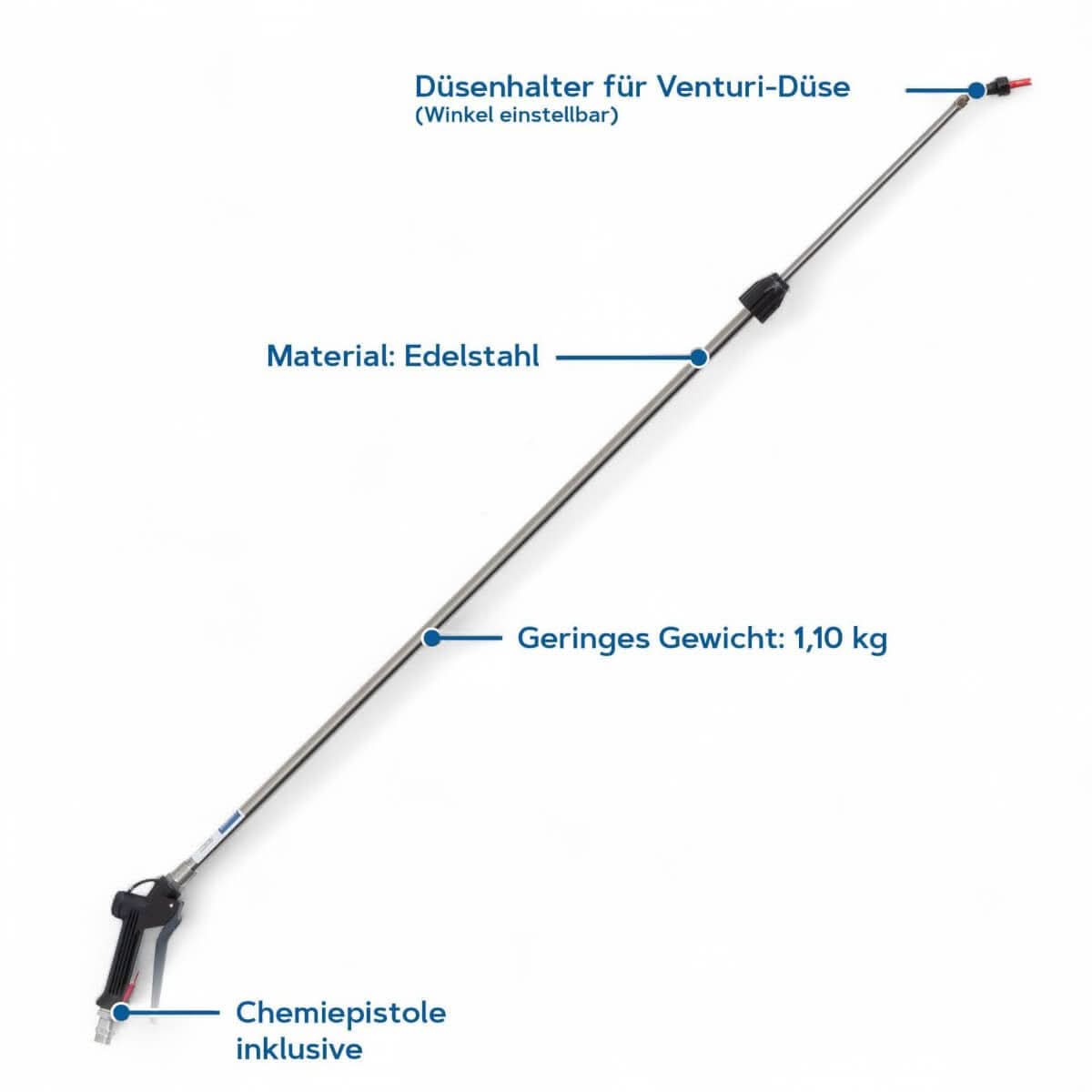 HERMES Chemie-Teleskoplanze T2 Professional.