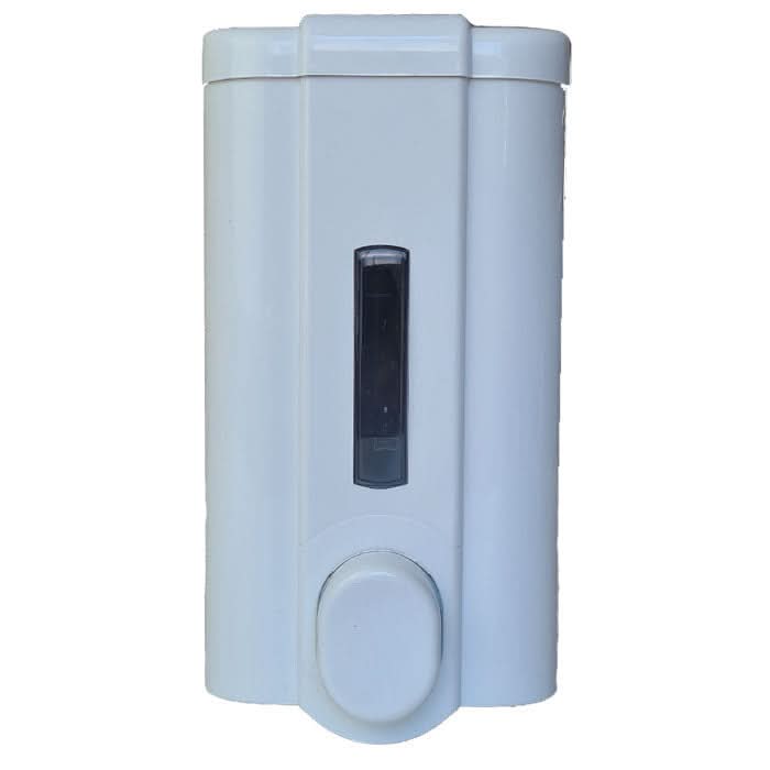 Seifenspender 1l Weiß Nachfüllbar.