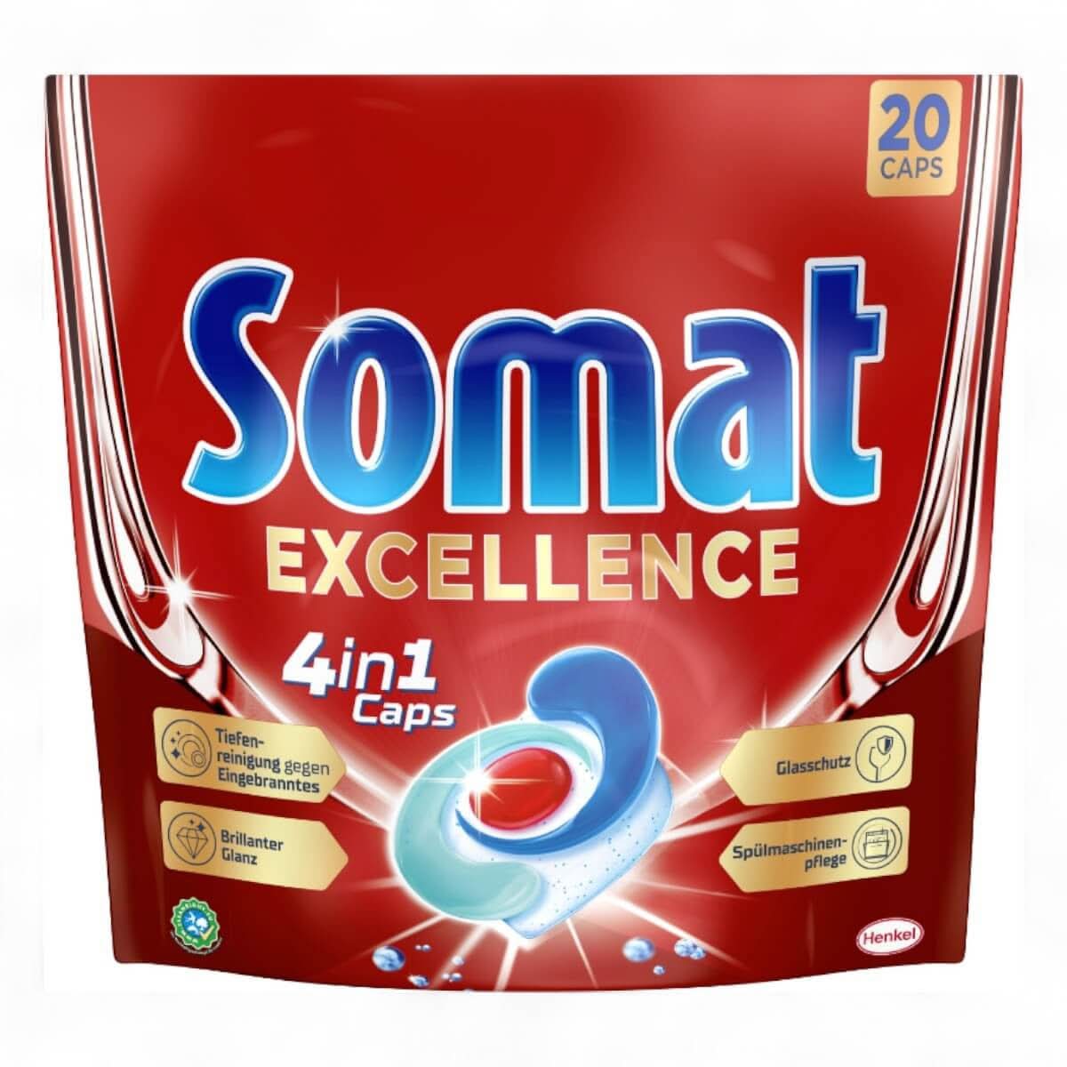 SOMAT Spülmaschinen Caps Excellence 4in1.
