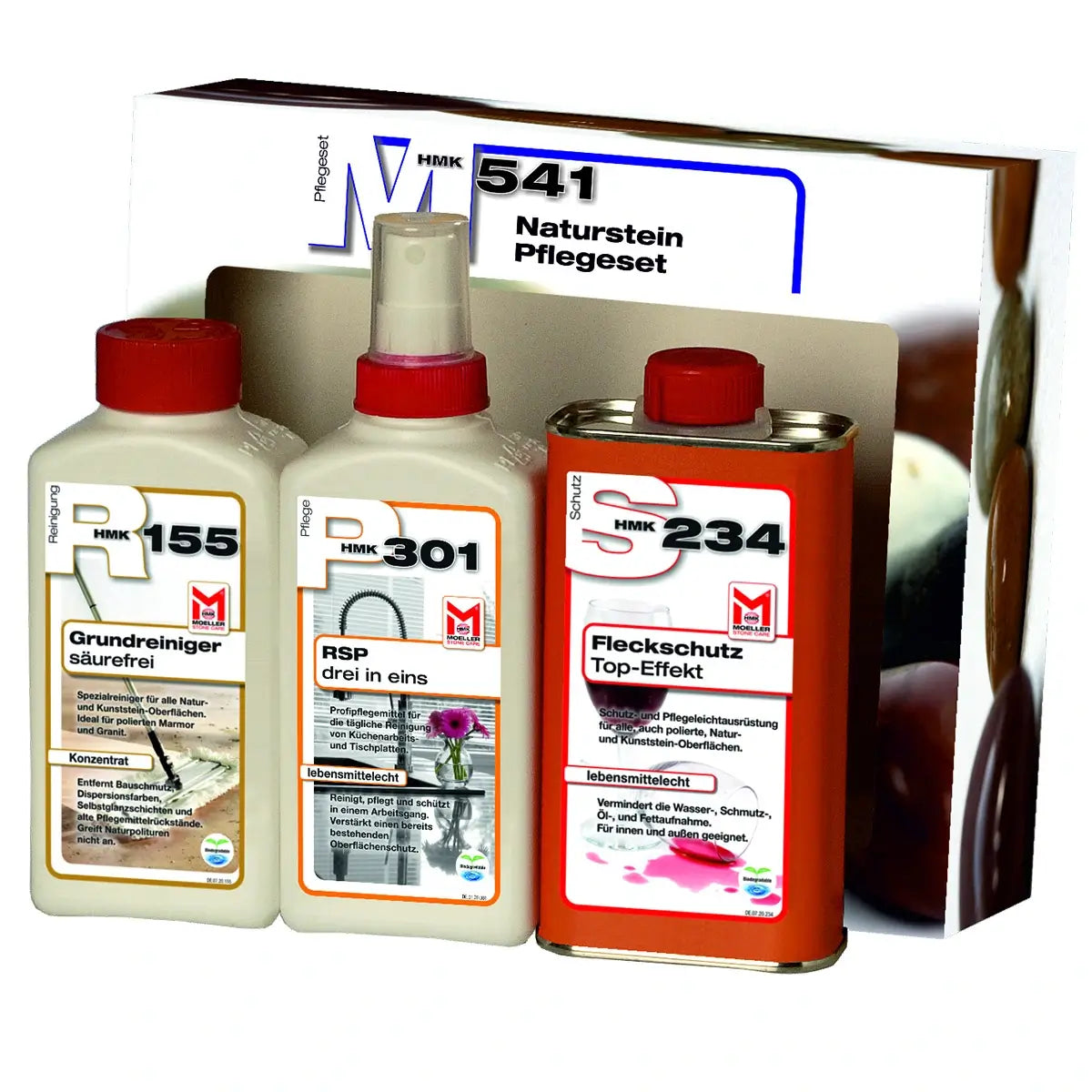 HMK M541 Naturstein Pflegeset