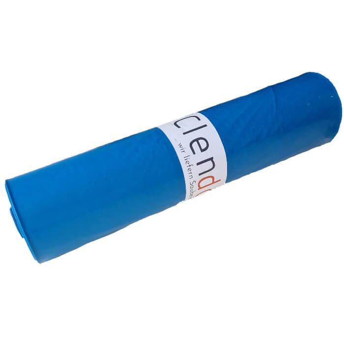 Clendo LDPE Müllsäcke 120l Blau