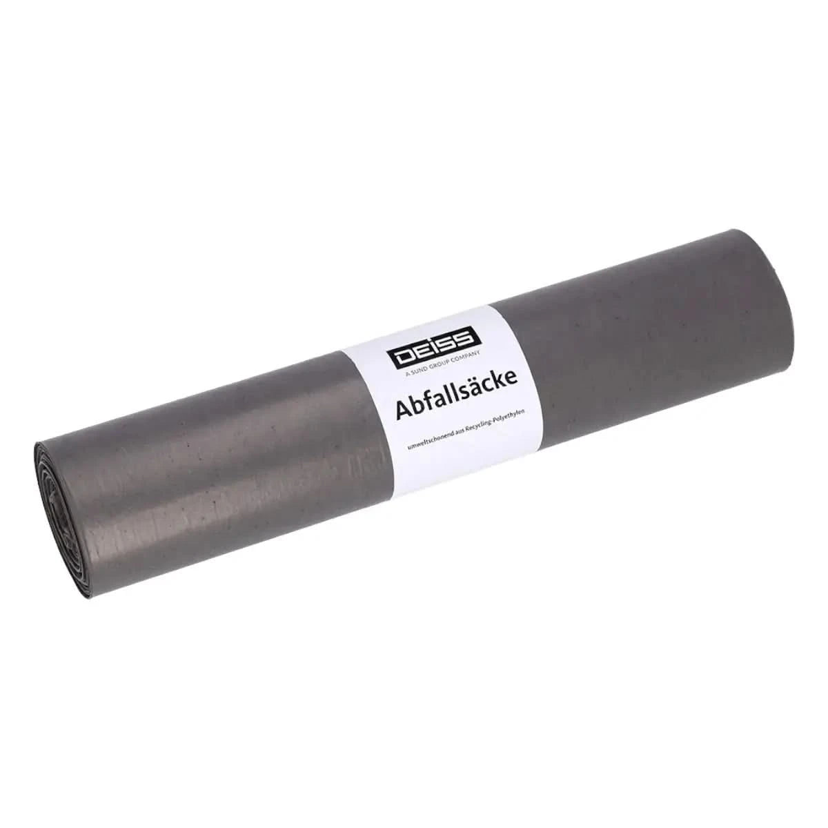 DEISS STANDARD Müllbeutel 30 Liter HDPE grau 54919.
