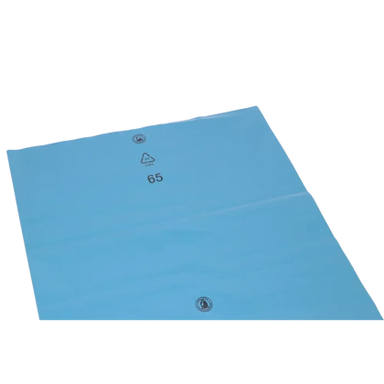 DEISS Standard Müllsäcke 240 Liter LDPE Blau Typ 100 100 Stück 90154 – Palette mit 40 Kartons