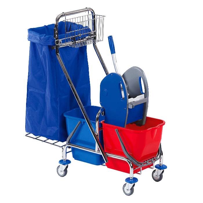 Floorstar DOFA20Plus Doppelfahrwagen 17l Ausgestattet SOLID