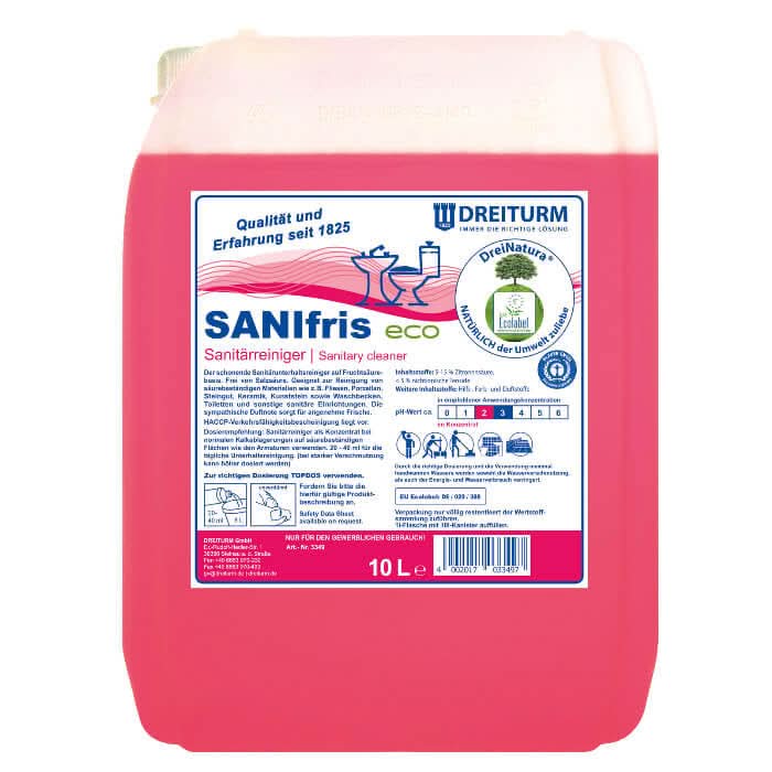 Dreiturm SANIfris Eco DreiNatura® ökologischer Sanitärreiniger 10l.