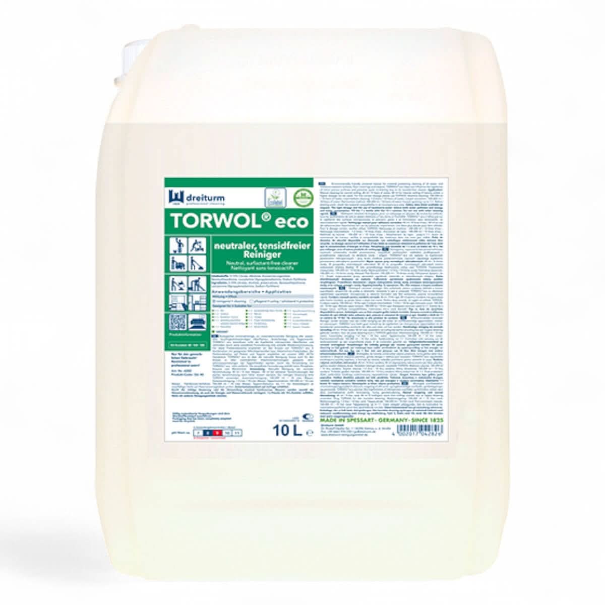 DREITURM TORWOL® eco neutraler tensidfreier Reiniger 10l.