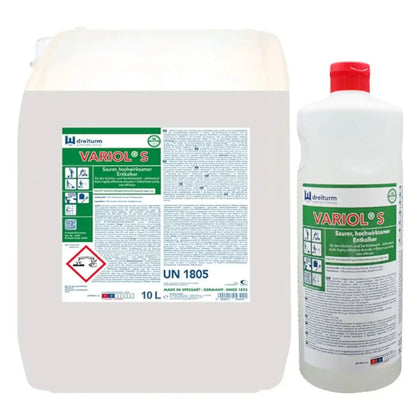 DREITURM VARIOL® S saurer, hochwirksamer Entkalker