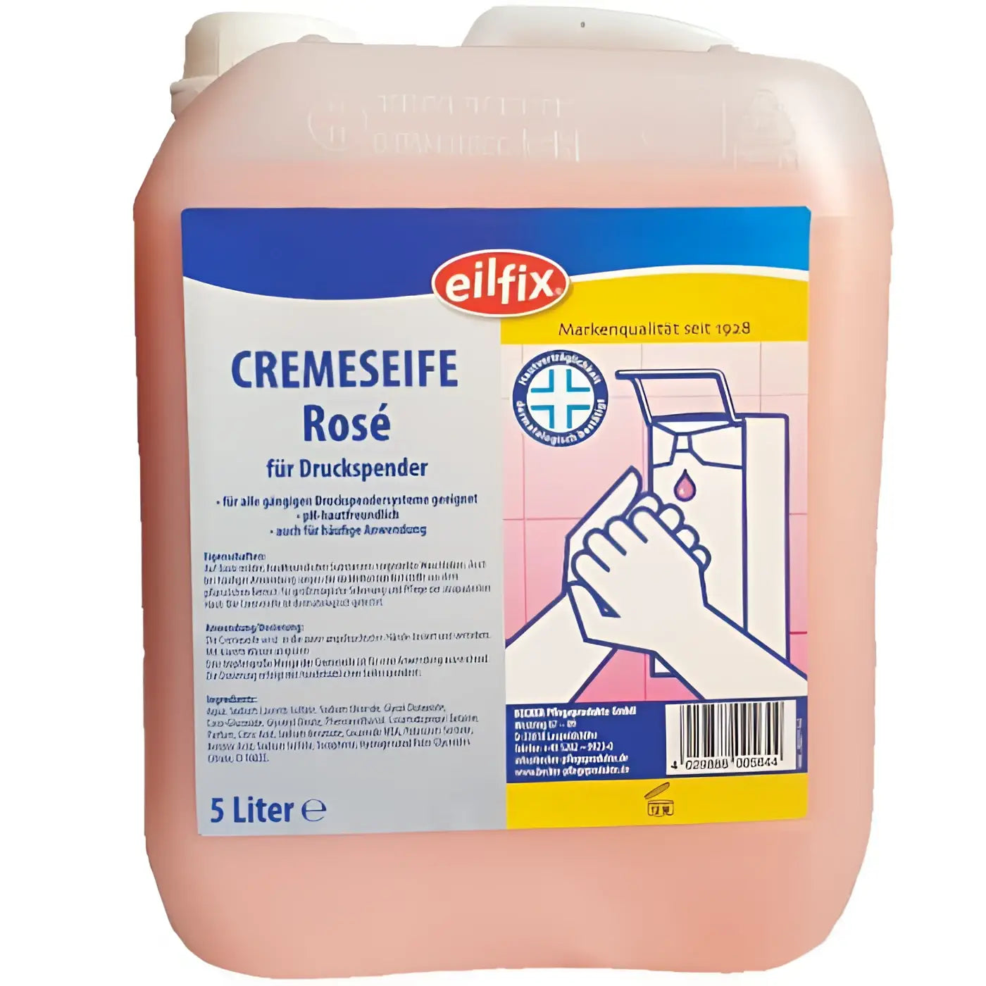 Rosa 5-liter container elffix skintastic cremeseife rosé seife für automatische spender