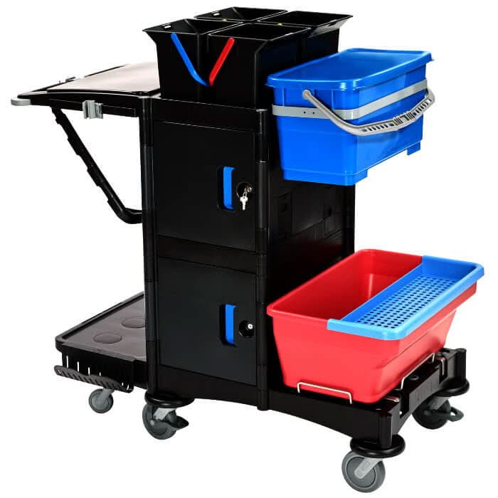 Floorstar DES1TBX Premium Desinfektionswagen 1 Tresor BRIX.