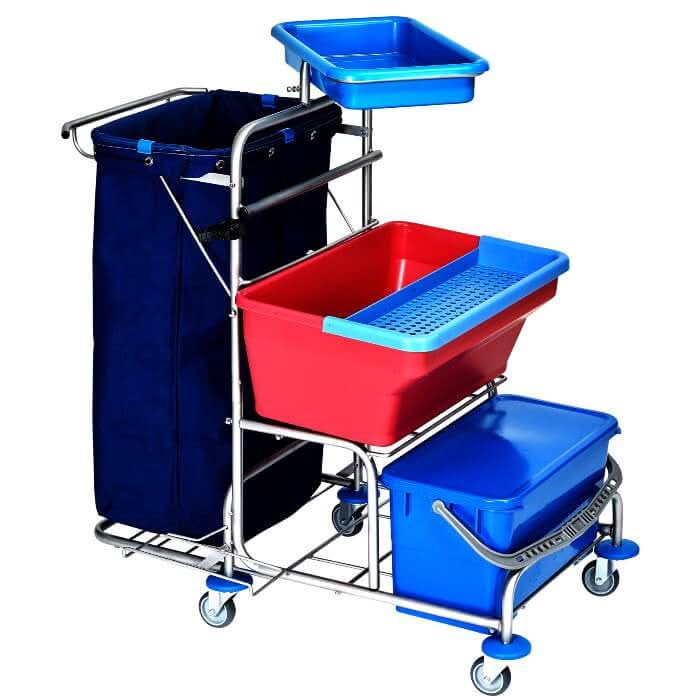 Floorstar DES2TPES Desinfektionswagen 2 Top Plus ESTAWA.