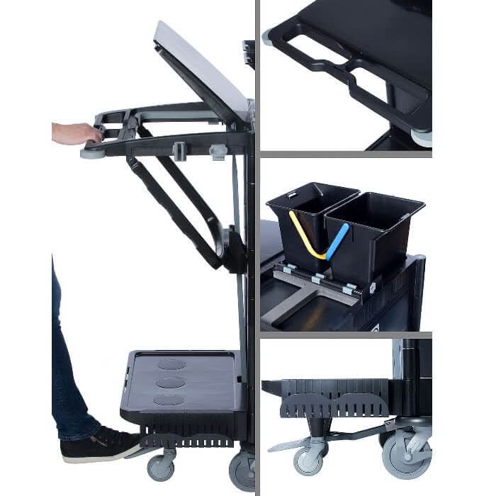 Floorstar MBW1BX Premium Moppboxwagen 1 BRIX.