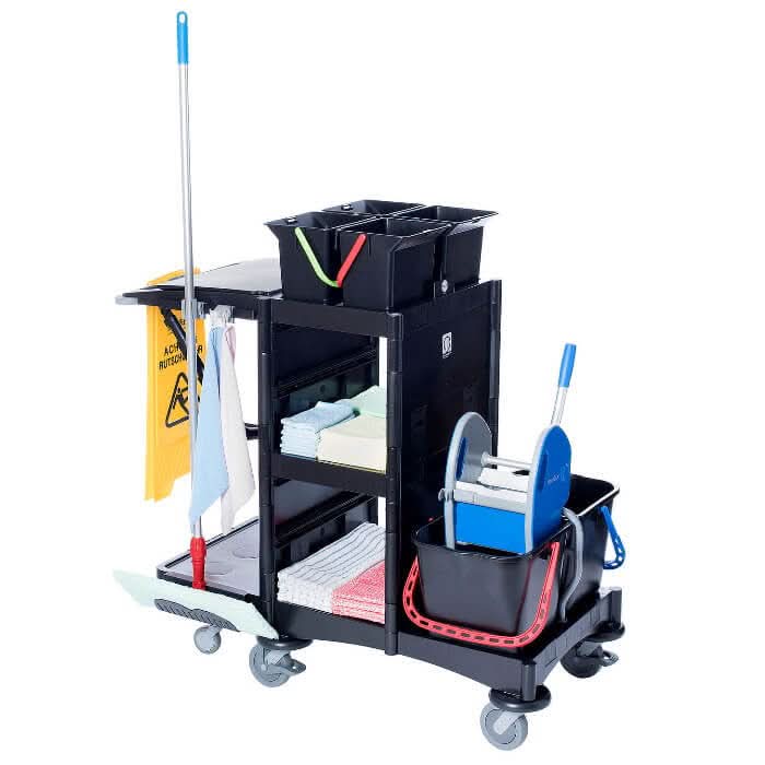 Floorstar RW1QBX Premium Reinigungswagen 1 Quattro BRIX.