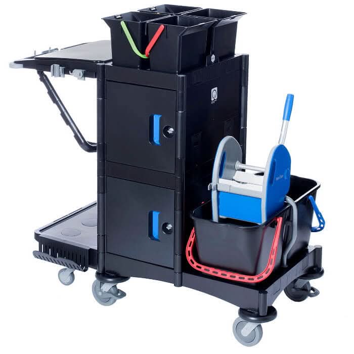 Floorstar RW1QTBX Premium Reinigungswagen 1 Quattro Tresor BRIX.