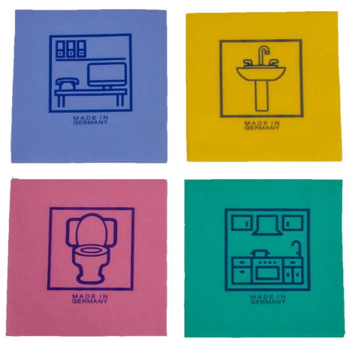 Floorstar Vlies Allzwecktuch VAP40 Piktogramm 10 Stück.