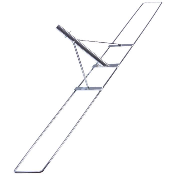 Floorstar Halter für Feuchtwischmopps 110 cm, Starr