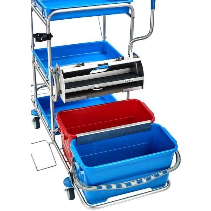 Floorstar FPW4Duo2-120ES Flachpressenwagen 4 Duo 2-120 PATENT Presse