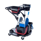 Floorstar GW2BX Premium Gerätewagen 2 BRIX Eimer gedreht