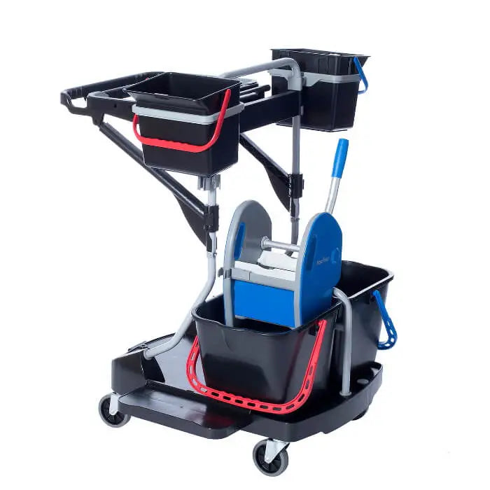 Floorstar GW2BX Premium Gerätewagen 2 BRIX Eimer gedreht