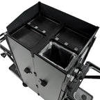 Floorstar HW7TBX Premium Hotelwagen 7 Tresor BRIX Mülltrennung