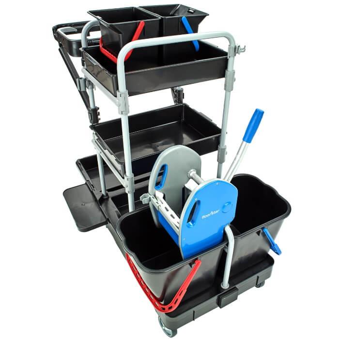 Floorstar RW1BX Premium Reinigungswagen 1 BRIX Presse