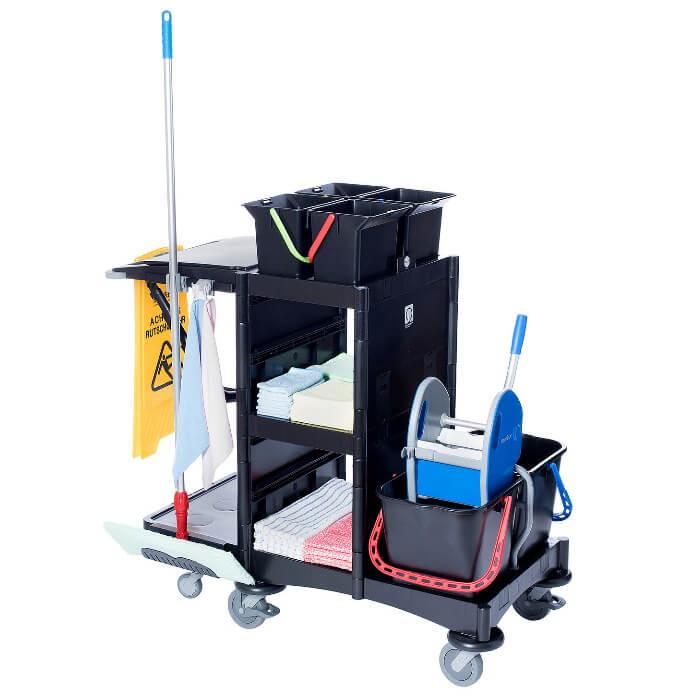 Floorstar RW1QBX Premium Reinigungswagen 1 Quattro Tresor BRIX Beispielbild