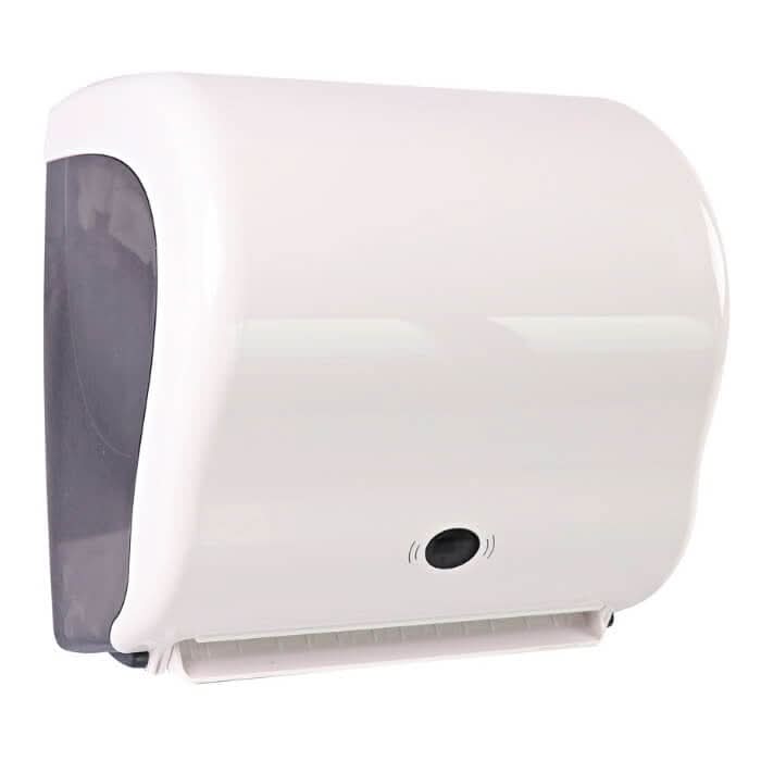 HygoClean Handtuchspender Sensor Touchless Kunststoff Weiß.