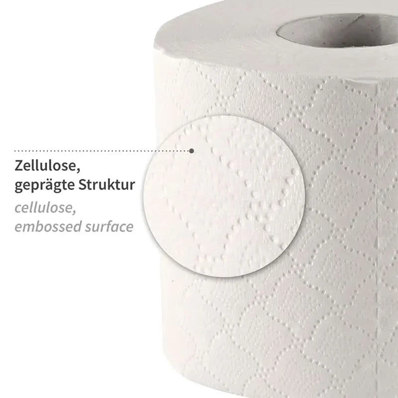 HygoClean Toilettenpapier 3-lagig Kleinrolle 72 Rollen 250 Blatt.