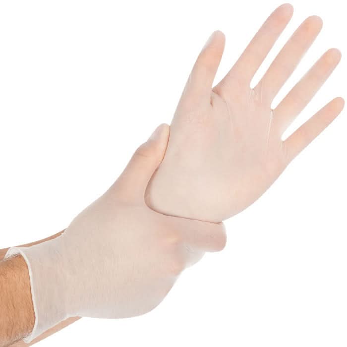 hygieneartikel handschuhe Nitrilhandschuhe Transparent lebensmittelecht 250 Stück puderfrei