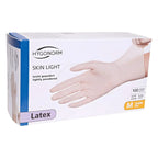 Hygonorm Latex Handschuhe "Skin Light" Weiß 100 Stück.