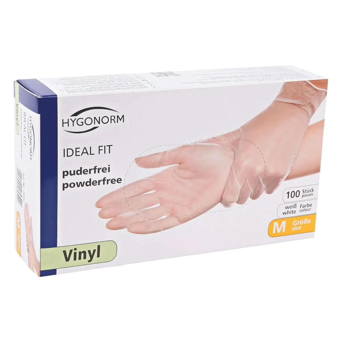 Vinylhandschuhe Hygonorm Ideal Fit puderfrei latexfrei günstig – Clendo