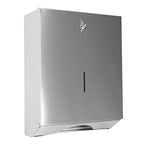 HYGOSTAR Falthandtuchspender aus Edelstahl.