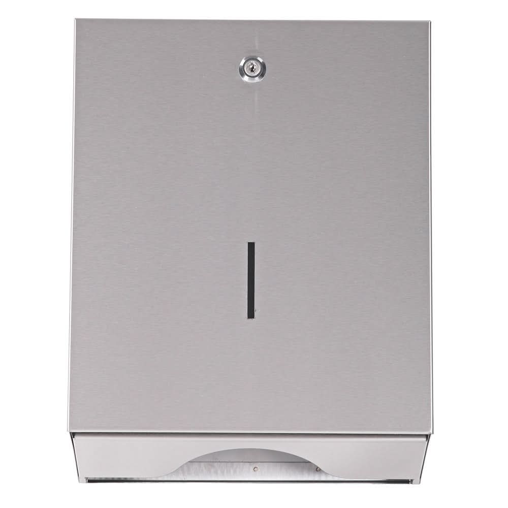 HYGOSTAR Falthandtuchspender aus Edelstahl.