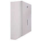 HYGOSTAR Falthandtuchspender aus Edelstahl.