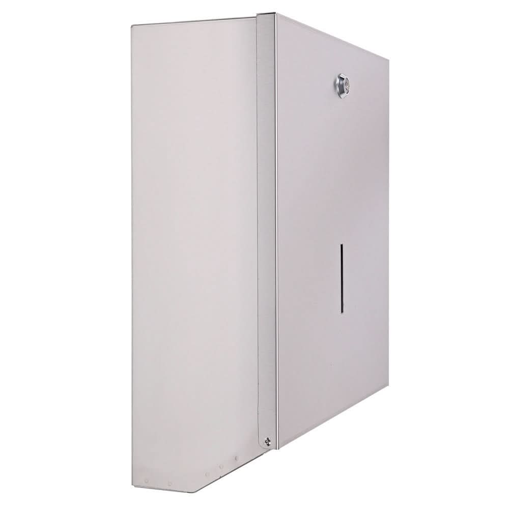 HYGOSTAR Falthandtuchspender aus Edelstahl.