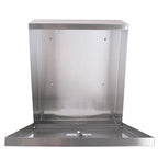 HYGOSTAR Falthandtuchspender aus Edelstahl.