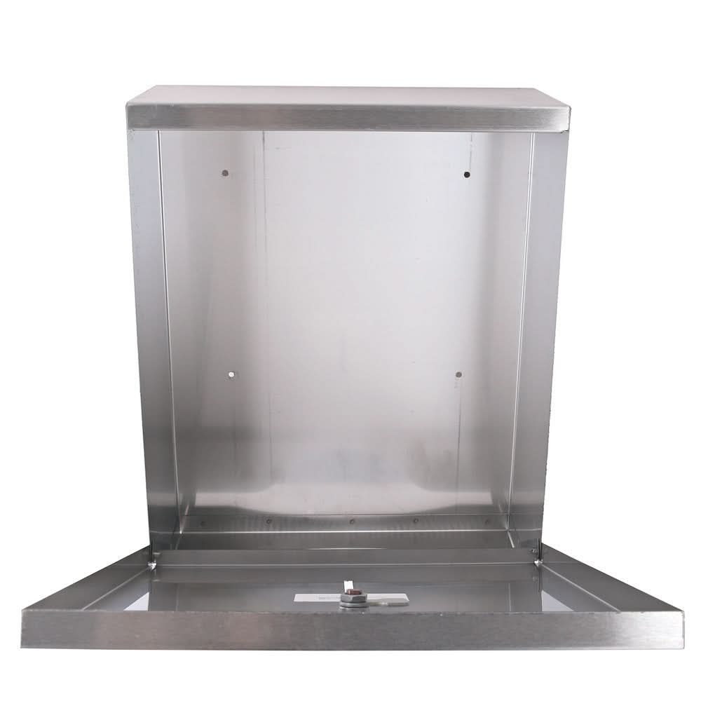 HYGOSTAR Falthandtuchspender aus Edelstahl.