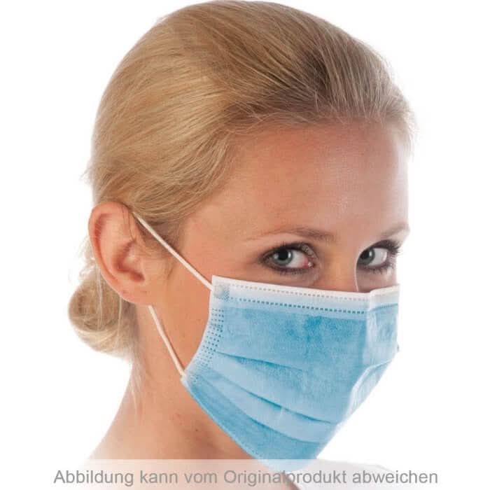 Hygostar Mundschutzmaske 3-lagig Typ II (99%) I PP 50 Stück.
