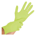 Hygostar "Safe Light" Nitril-Handschuhe Grün 100 Stück.