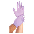 Hygostar "Safe Light" Nitril-Handschuhe Lila 100 Stück.