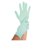 Hygostar "Safe Light" Nitril-Handschuhe Mintgrün 100 Stück.