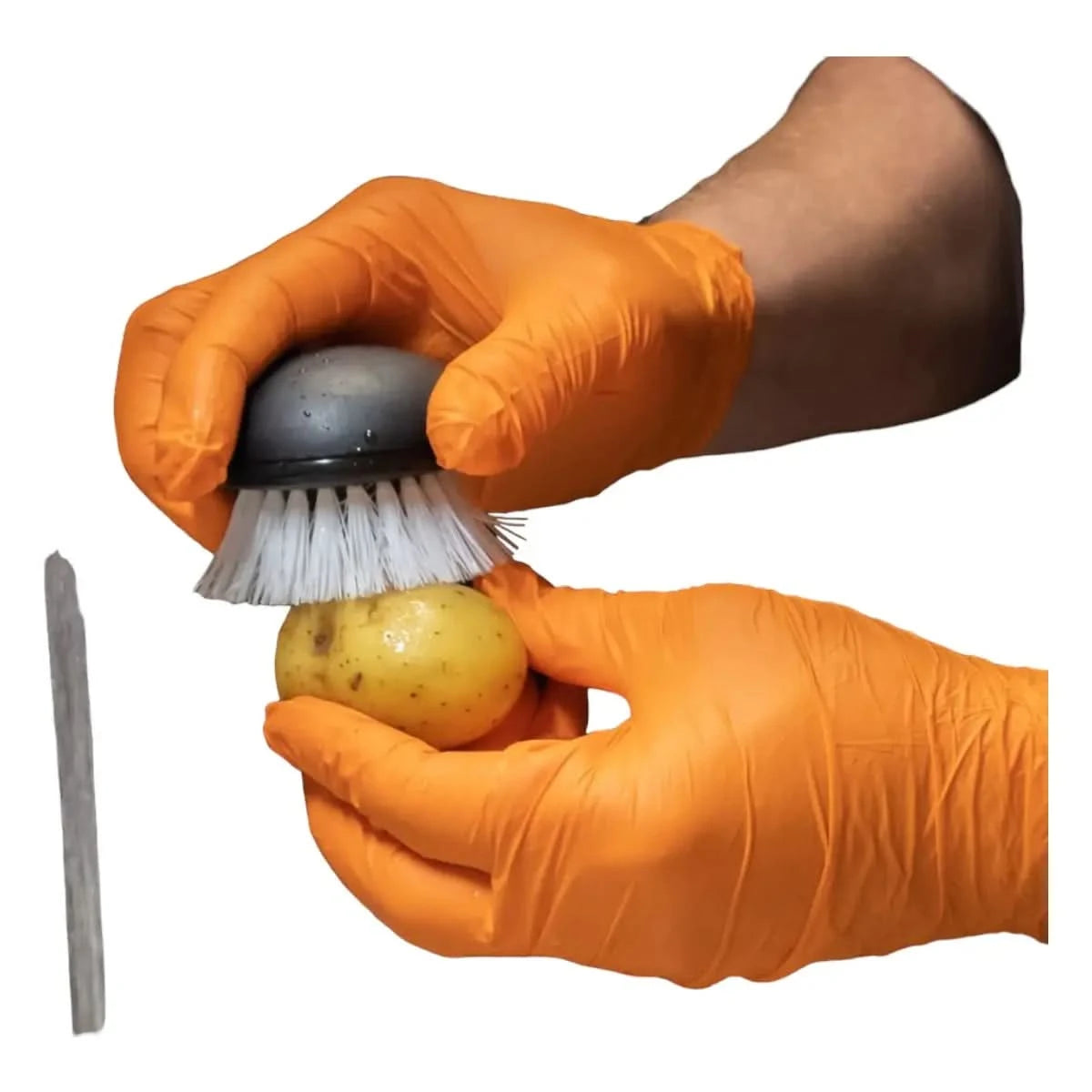 Hygostar "Safe Light" Nitril-Handschuhe Orange 100 Stück.